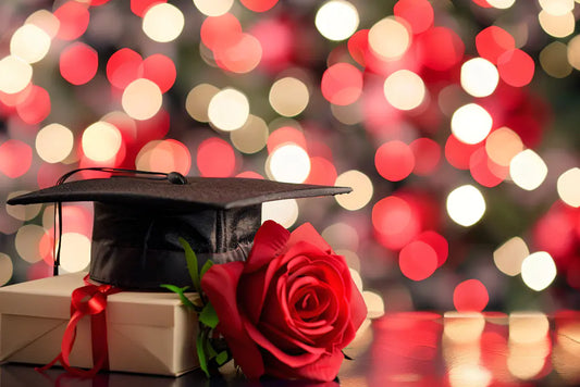 Celebrate in Style: Custom Grad Flowers in Your School’s Colors, Graduation gift, graduation gifts, eternal flower, Preserved flowers-1