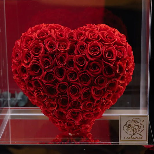 3D Heart-Shaped Rose,20250506-2