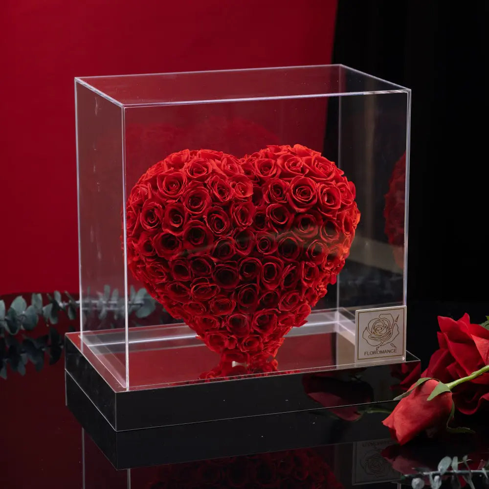 3D Heart-Shaped Rose,20250506-4