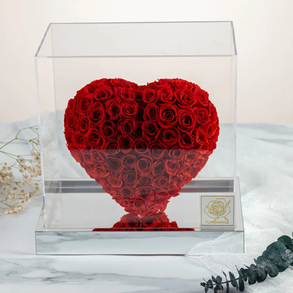 3D Heart-Shaped Rose,20250506-5