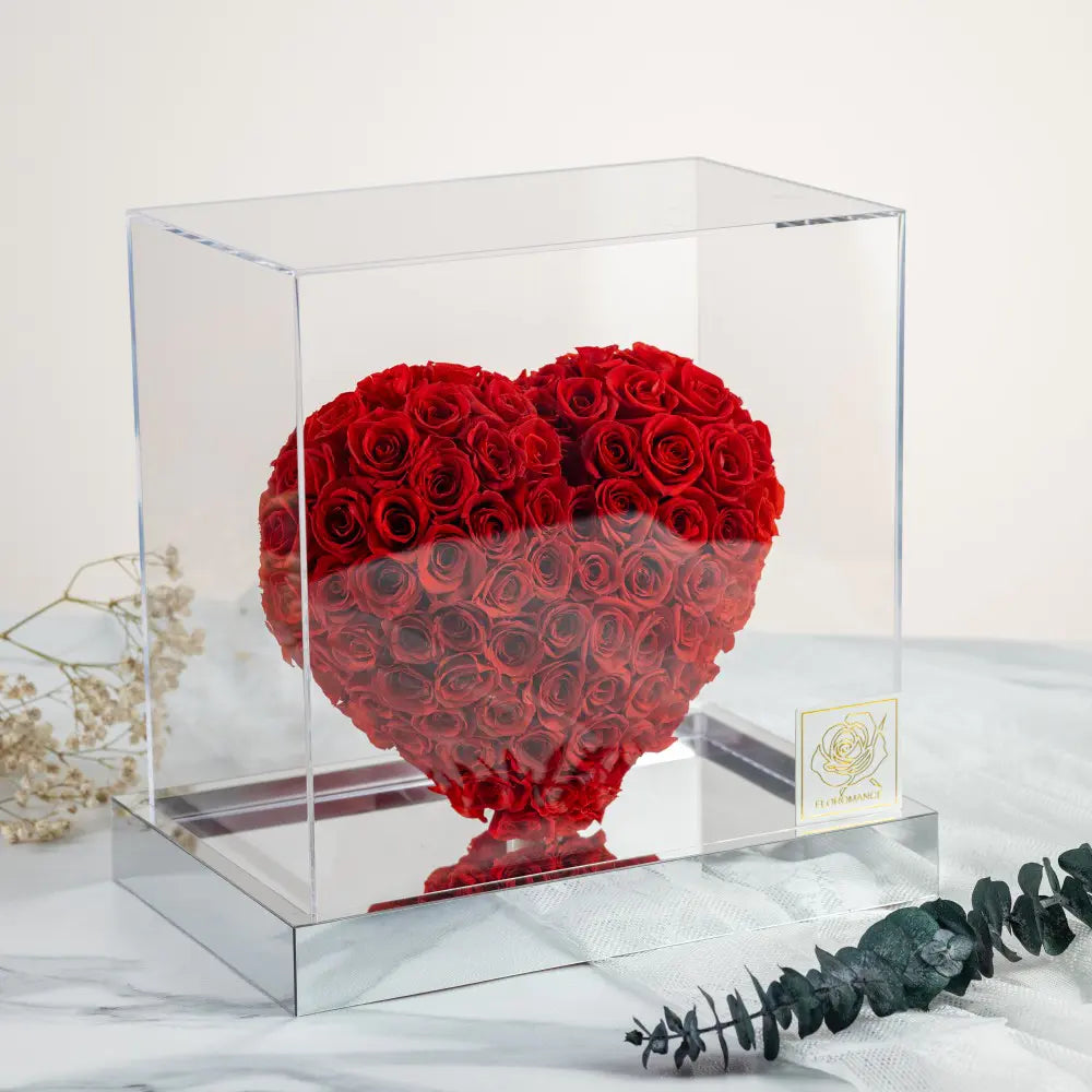 3D Heart-Shaped Rose,20250506-7