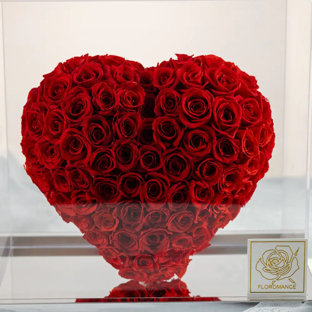 3D Heart-Shaped Rose,20250506-8