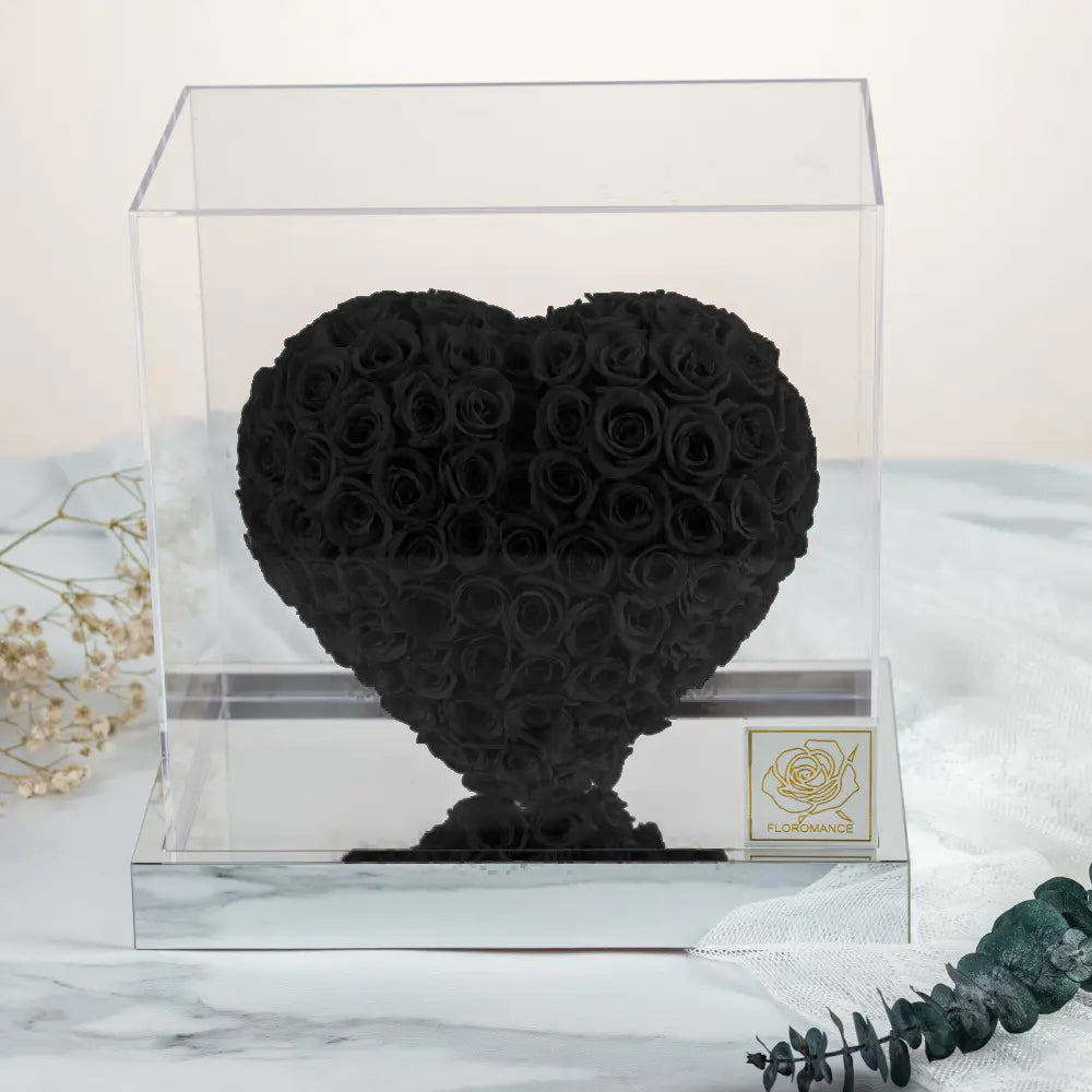 3D Heart-Shaped Rose,20250506-9