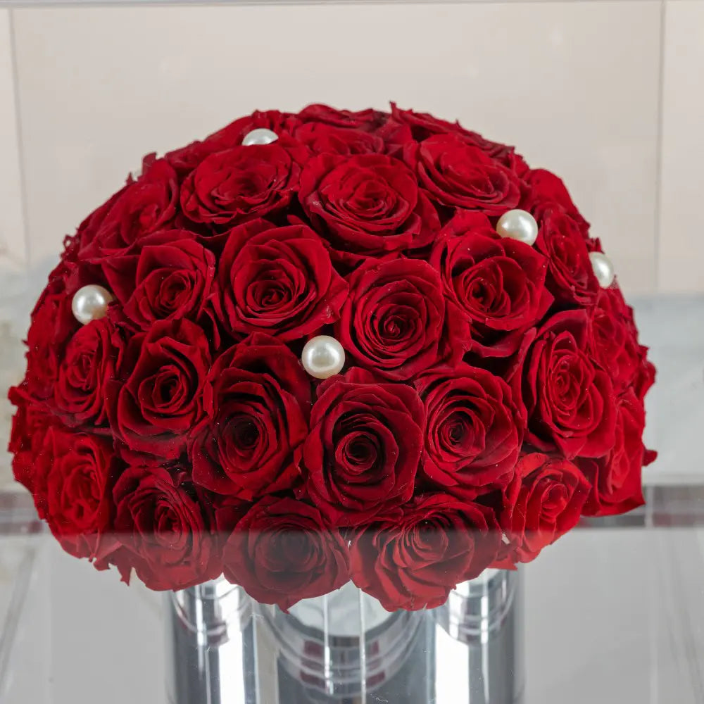 Forever Flower Hug Bucket Acrylic Flower Box,20250509-4