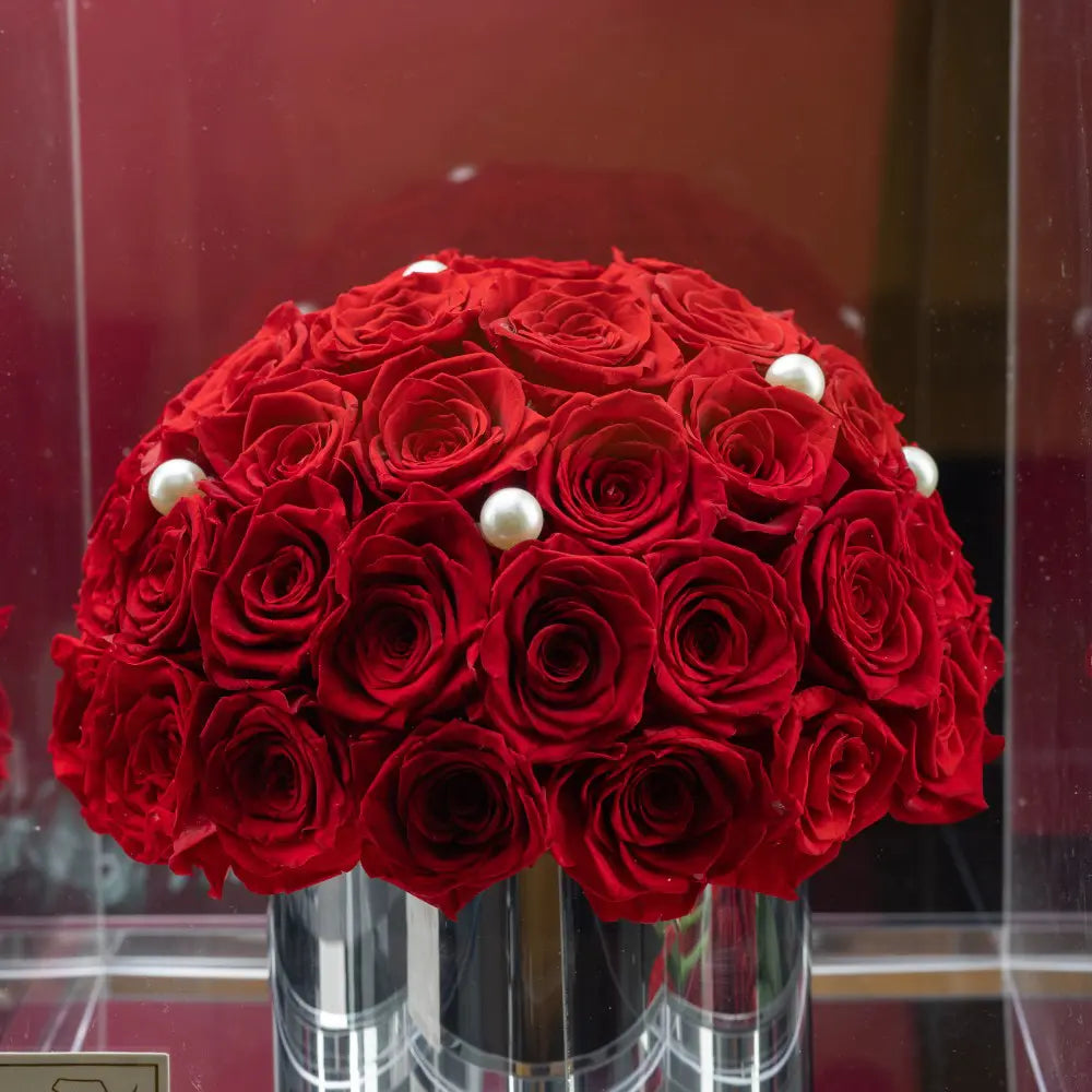 Forever Flower Hug Bucket Acrylic Flower Box,20250509-9