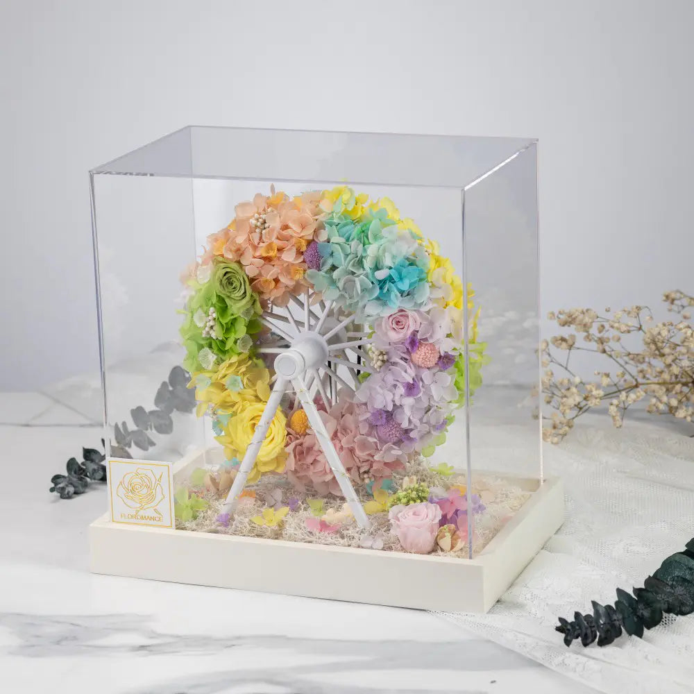 Preserved Flower Ferris Wheel,20250506-10