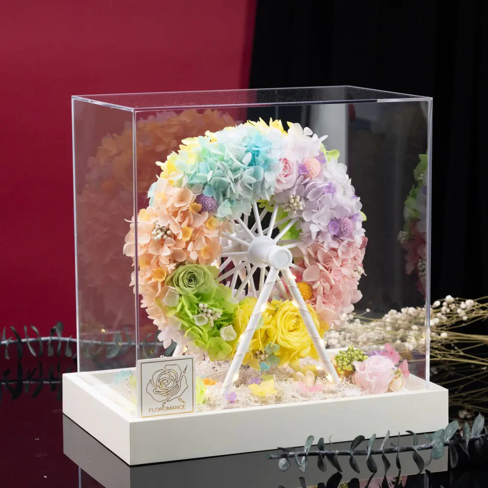 Preserved Flower Ferris Wheel,20250506-3