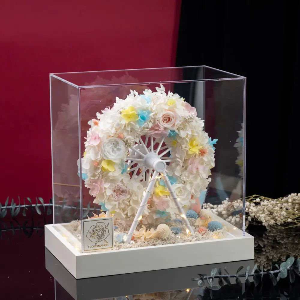 Preserved Flower Ferris Wheel,20250506-31