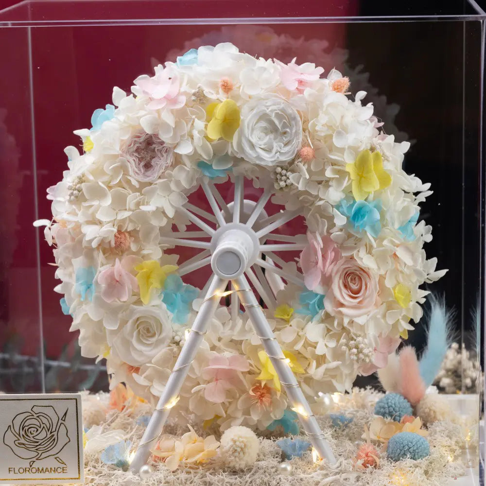 Preserved Flower Ferris Wheel,20250506-32