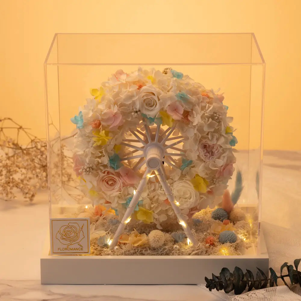 Preserved Flower Ferris Wheel,20250506-33