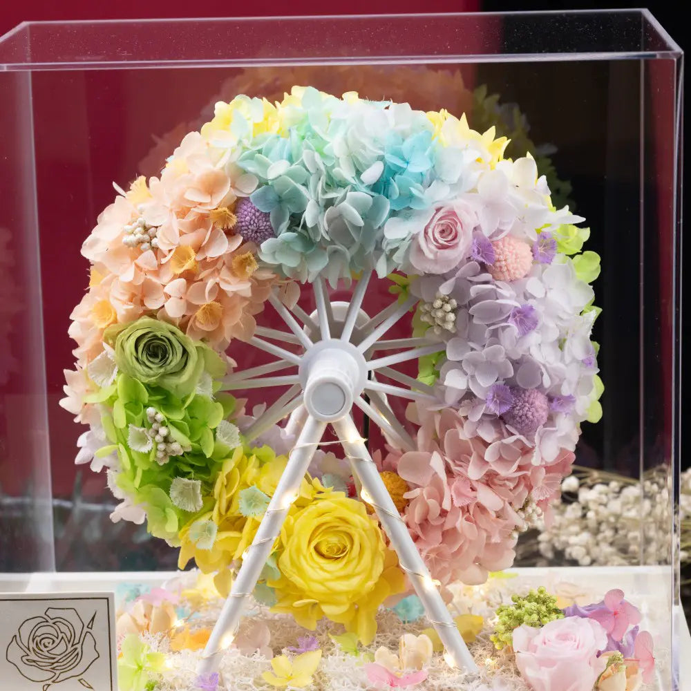 Preserved Flower Ferris Wheel,20250506-4