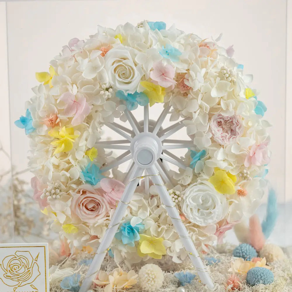 Preserved Flower Ferris Wheel,20250506-41