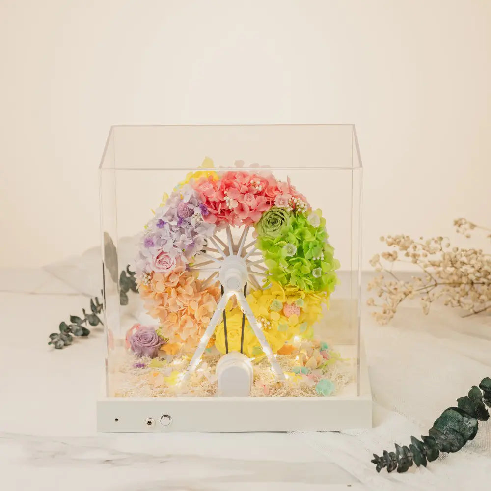 Preserved Flower Ferris Wheel,20250506-6