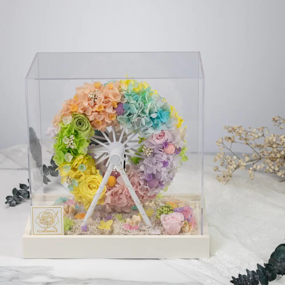 Preserved Flower Ferris Wheel,20250506-7