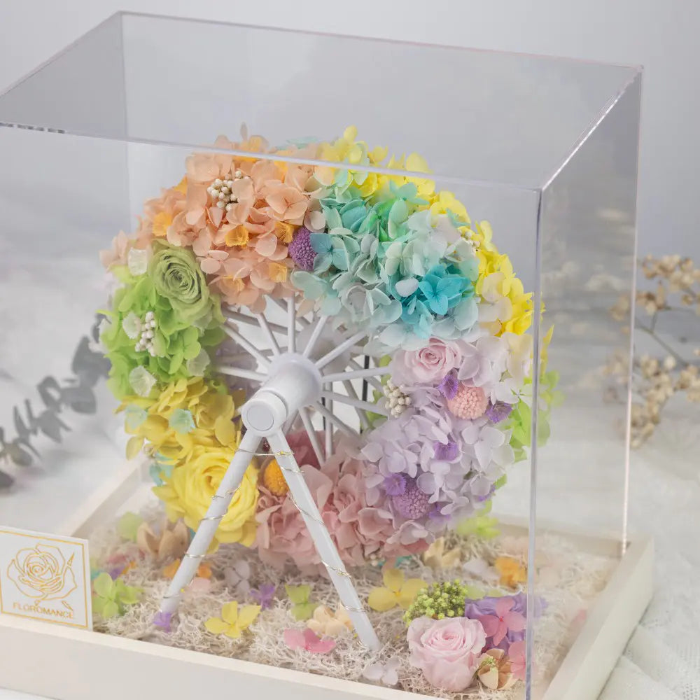 Preserved Flower Ferris Wheel,20250506-8