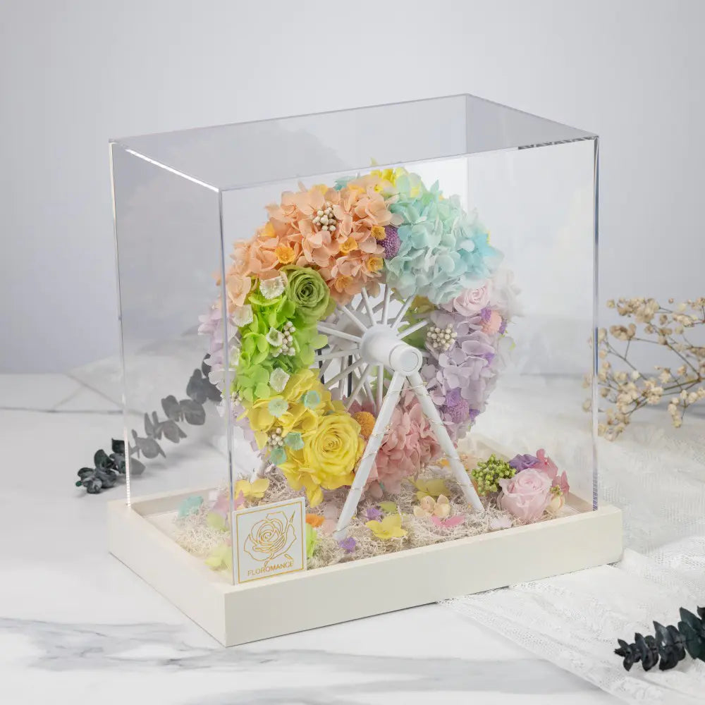 Preserved Flower Ferris Wheel,20250506-9