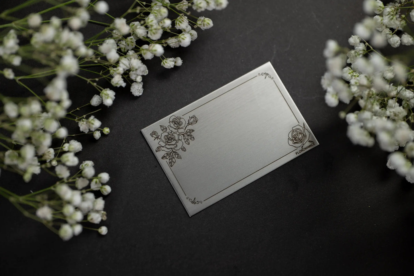 Stainless Steel Message Card-3