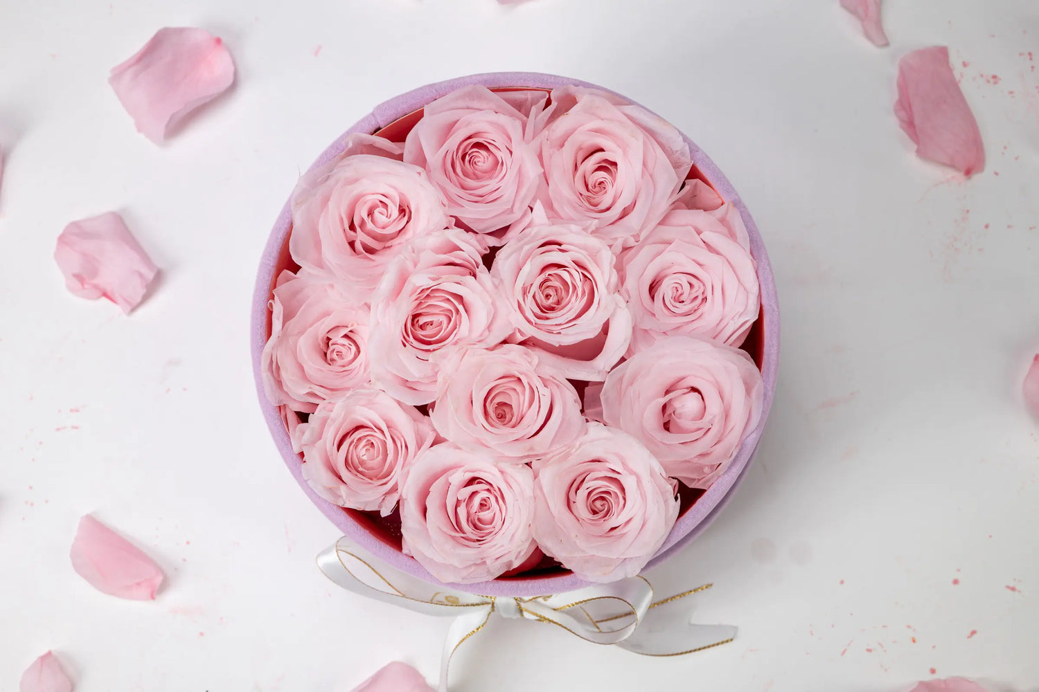 Round Flower Gift Box，20250424