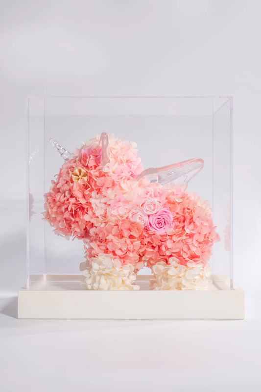 The Eternal Unicorn® - Heirloom Artistry Preserved Rose Box