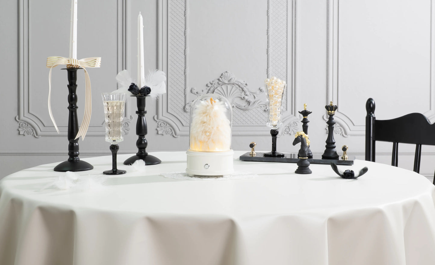 Luminance Art Speaker - Citrine Star & Pampas Grass