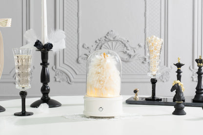 Luminance Art Speaker - Citrine Star & Pampas Grass