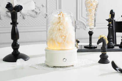 Luminance Art Speaker - Citrine Star & Pampas Grass