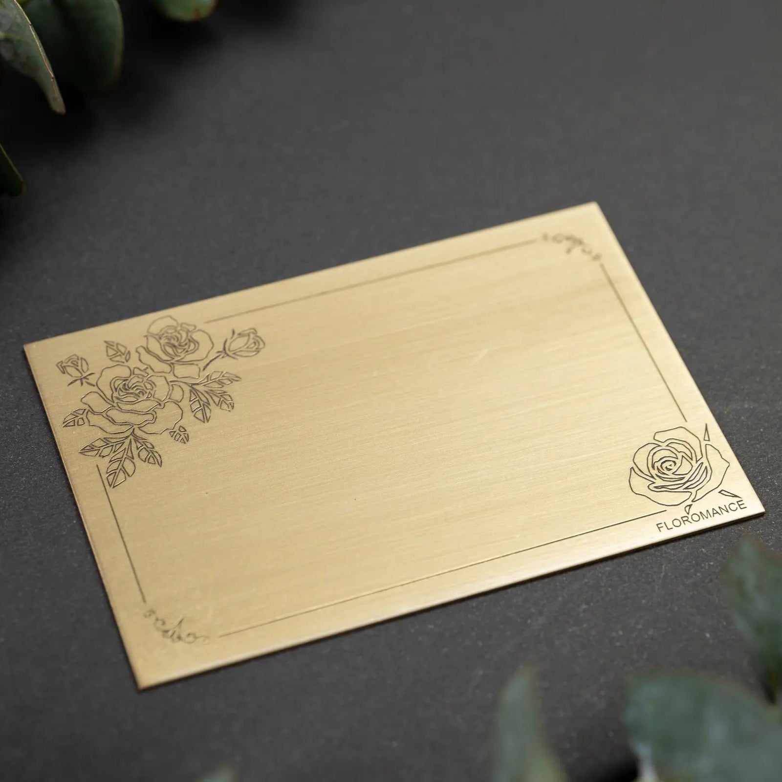 Brass Message Card-1