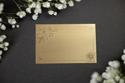 Brass Message Card-3