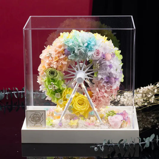 Preserved Flower Ferris Wheel