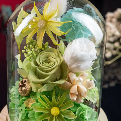 Preserved Flower in Glass Dome，20250507-14