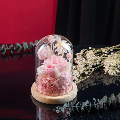 Preserved Flower in Glass Dome，20250507-7