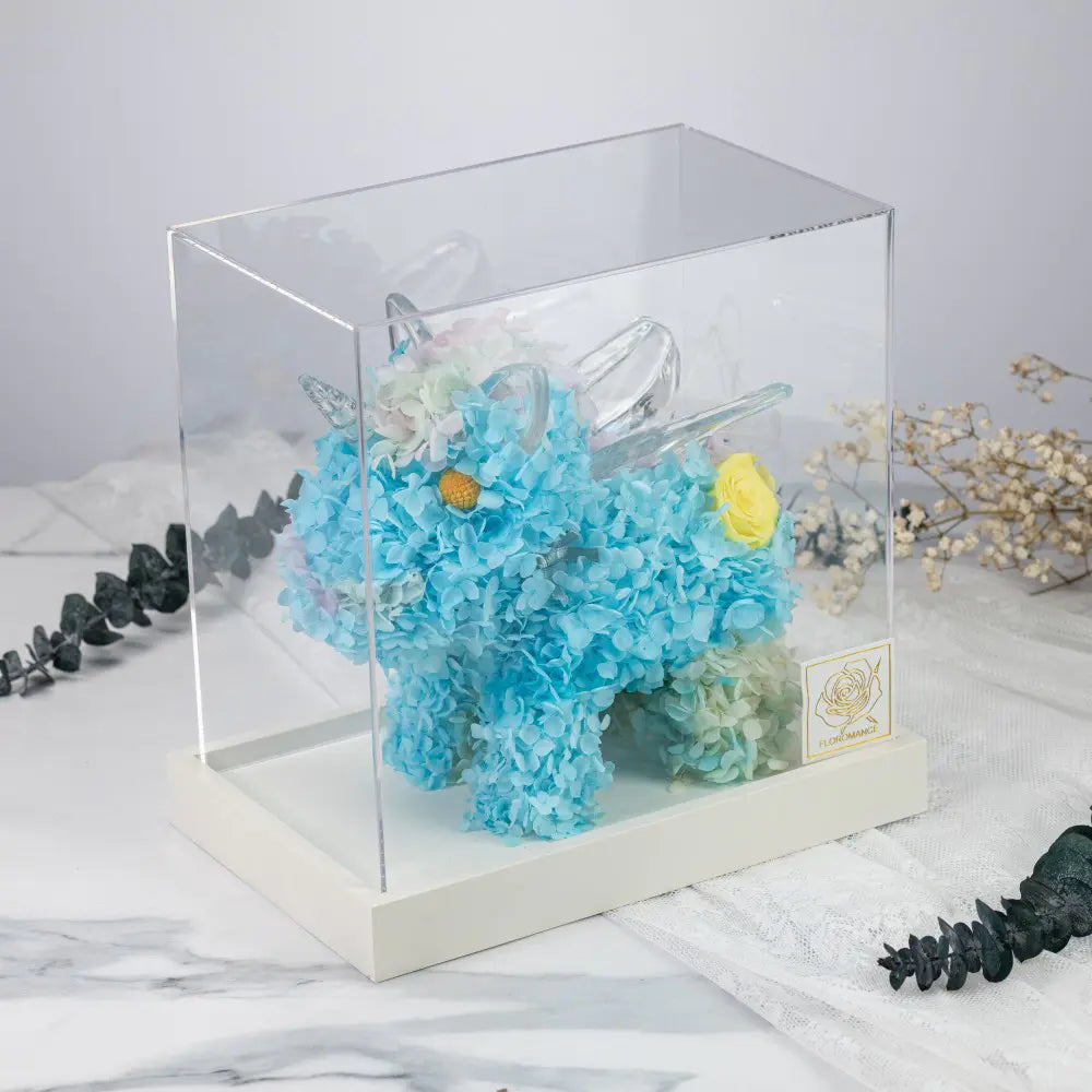 Preserved Roses Unicorn with Acrylic Gift Box，20250506-16