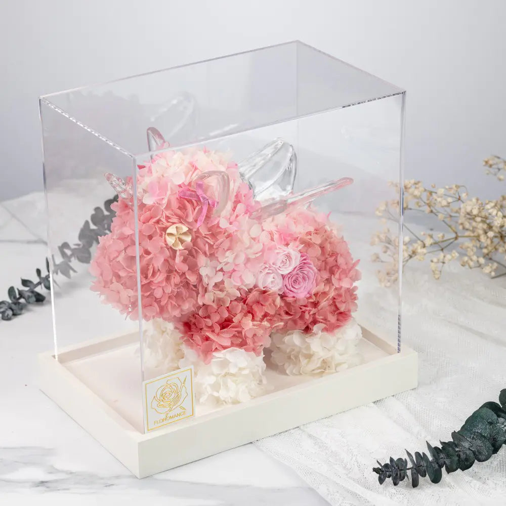 Preserved Roses Unicorn with Acrylic Gift Box，20250506-6
