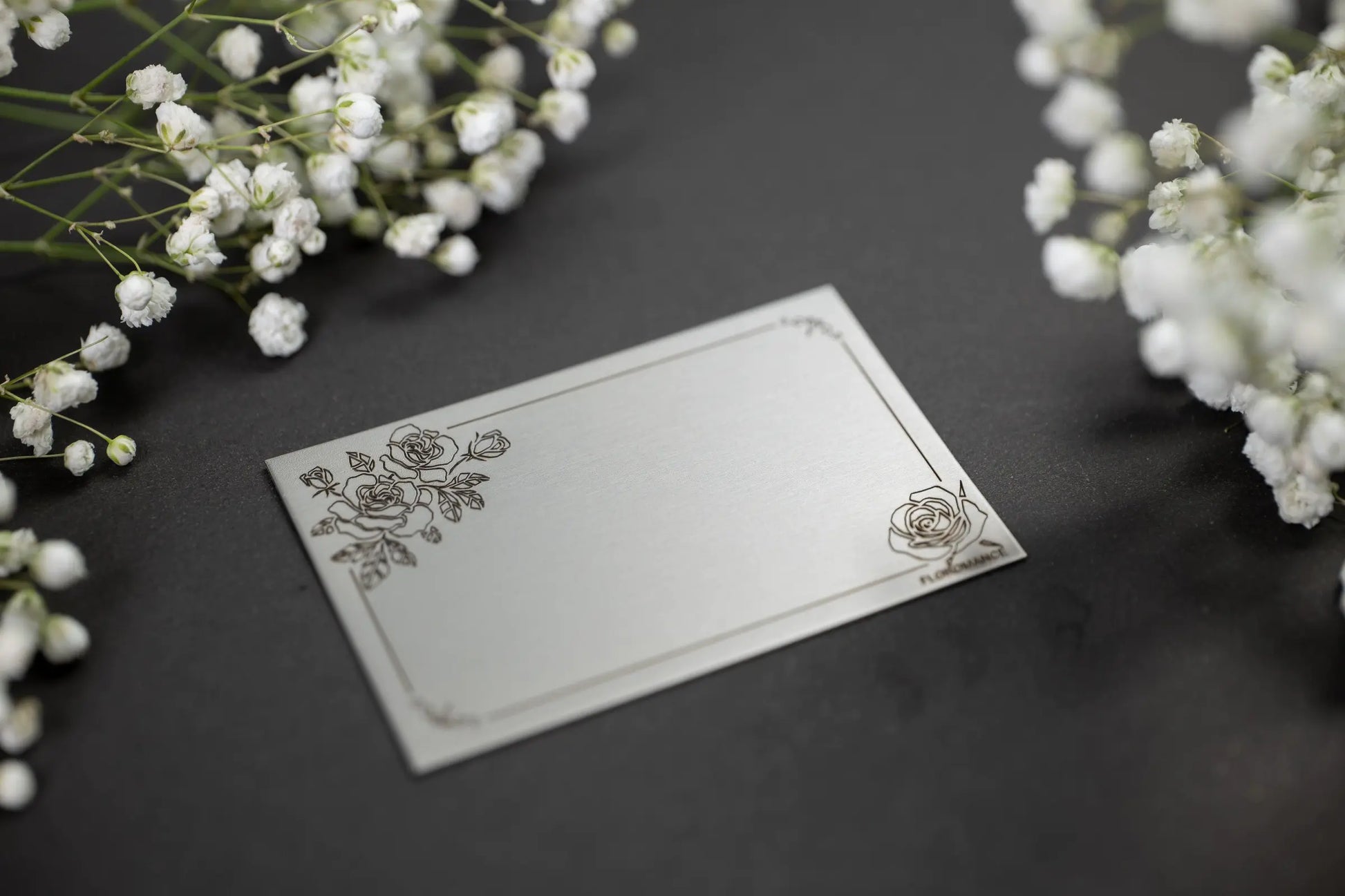 Stainless Steel Message Card-2
