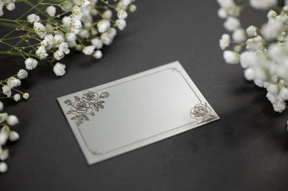 Stainless Steel Message Card-2