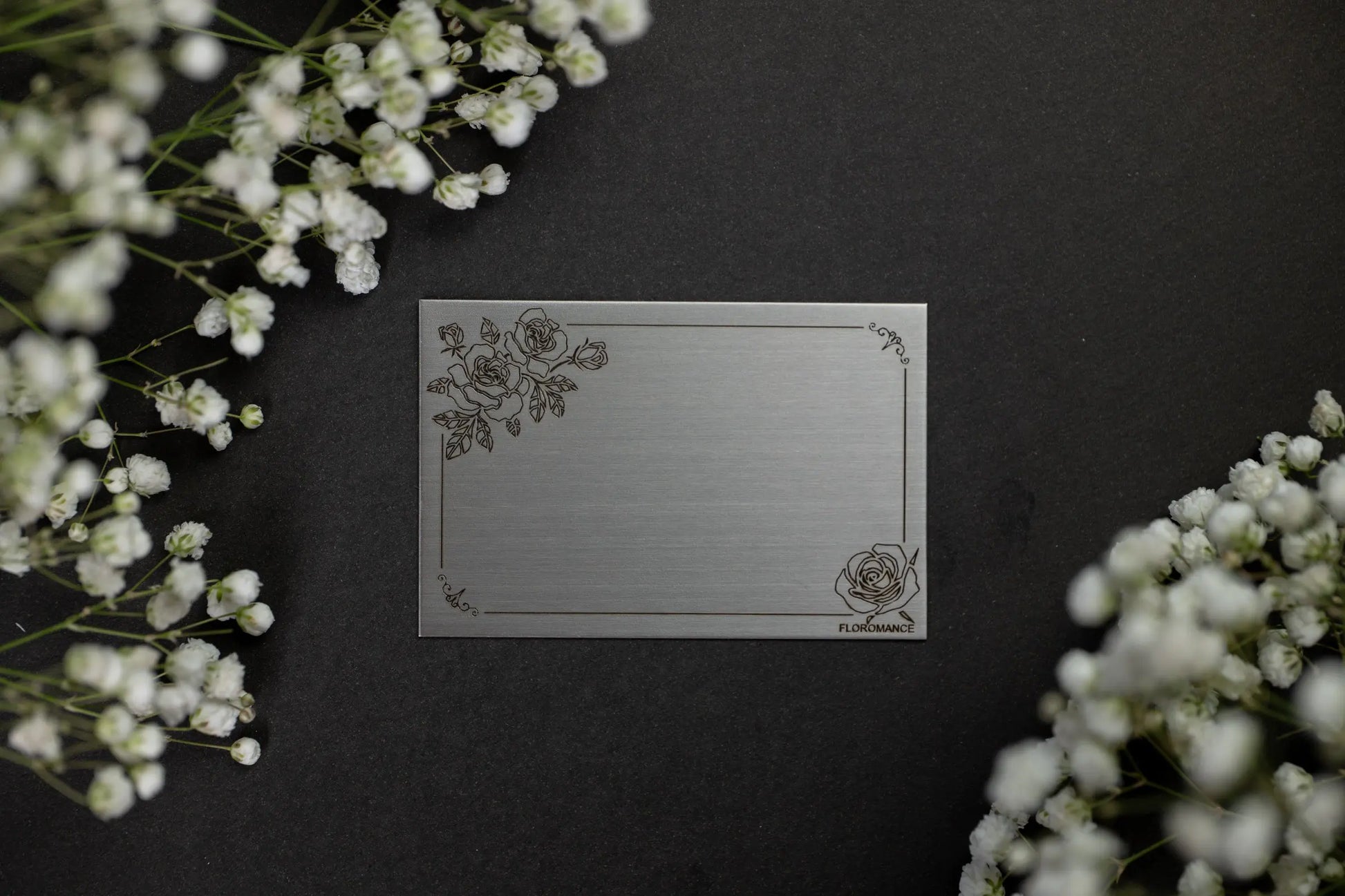 Stainless Steel Message Card-4