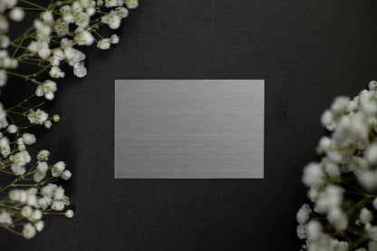 Stainless Steel Message Card-5
